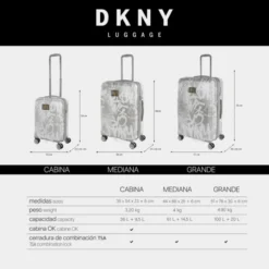 Dkny-561 Maleta 70Cm Rebellion -Bolsa De Moda storm greywhite sku 16663476 21080831 xxl