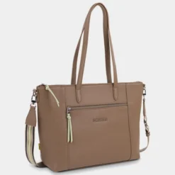 Bolso Shopper Porta Ipad Lois Crandell -Bolsa De Moda taupe sku 16512453 23320755 xxl