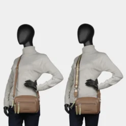 Bolso Bandolera Lois Crandell -Bolsa De Moda taupe sku 16512456 25140553 xxl