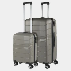 Juego De 2/3 Maletas (Cabina, Mediana Y Grande) Bristol Rigida/Blanda Con Capacidad De 94 L