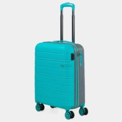 Maleta De Cabina San Marino Rígida En Abs Extensible Con Capacidad De 49L Con Tsa Y Usb -Bolsa De Moda turquesa plata sku 16041900 37340537 xxl