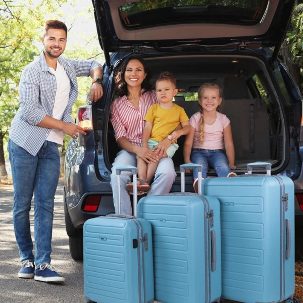 Juego De Maletas (Cabina, Mediana Y Grande) Monaco Rígidas Con Capacidad De 95L, Con Tsa Y Usb 2 Juego De Maletas (Cabina, Mediana Y Grande) Monaco Rígidas Con Capacidad De 95L, Con Tsa Y Usb - Imagen 2