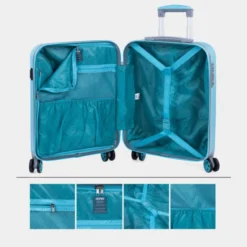 Maleta De Cabina Monaco Rígida En Abs Con Capacidad De 35L Con Candado Tsa Y Usb 23 Maleta De Cabina Monaco Rígida En Abs Con Capacidad De 35L Con Candado Tsa Y Usb -Bolsa De Moda turquesa sku 16041929 54550670 xxl