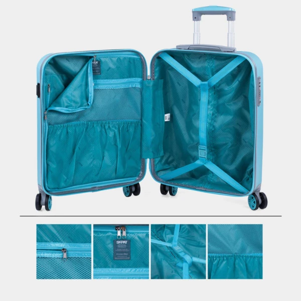 Maleta De Cabina Monaco Rígida En Abs Con Capacidad De 35L Con Candado Tsa Y Usb 4 Maleta De Cabina Monaco Rígida En Abs Con Capacidad De 35L Con Candado Tsa Y Usb - Imagen 4