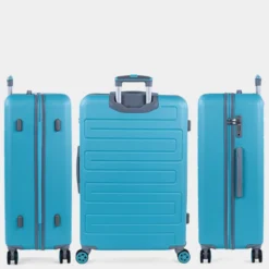 Maleta Grande Monaco Rígida De Abs Con Capacidad De 95L Con Candado Tsa -Bolsa De Moda turquesa sku 16041935 00190181 xxl