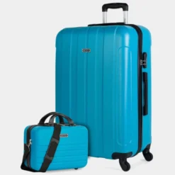 [Juego De 3 Maletas (Cabina, Mediana Y Grande)] Havel Rigida Con Capacidad De L