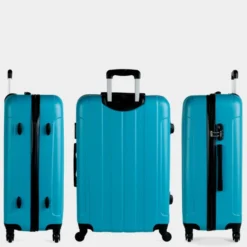 [Juego De 3 Maletas (Cabina, Mediana Y Grande)] Havel Rigida Con Capacidad De L -Bolsa De Moda turquesa sku 16322588 43090877 xxl
