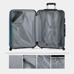 [Juego De 3 Maletas (Cabina, Mediana Y Grande)] Havel Rigida Con Capacidad De L -Bolsa De Moda turquesa sku 16322588 43100931 xxl