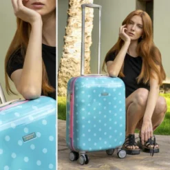 Maleta De Cabina Skpat Topos Rígida De Policarbonato Color Con Capacidad De 33 L 20 Maleta De Cabina Skpat Topos Rígida De Policarbonato Color Con Capacidad De 33 L -Bolsa De Moda turquesa sku 16438026 44380348 xxl