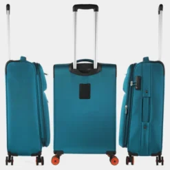 Juego De Maletas 50/60Cm Jaslen Colchester 17 Juego De Maletas 50/60Cm Jaslen Colchester -Bolsa De Moda turquesa sku 16667218 08290634 xxl