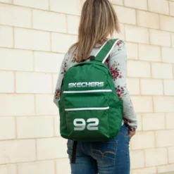 Mochila Unisex Skechers Downtown En Poliéster -Bolsa De Moda verde galapagos sku 16065305 46450866 xxl