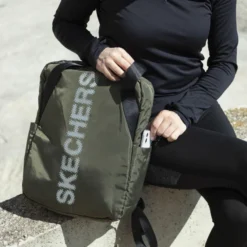 Mochila Unisex Skechers Griffinc En Color Con Doble Asa Superior -Bolsa De Moda verde kaki sku 16065267 33490069 xxl
