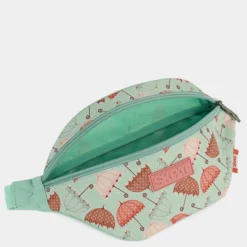 Riñonera Skpat Rainy Day -Bolsa De Moda verde menta sku 16042715 40010916 xxl