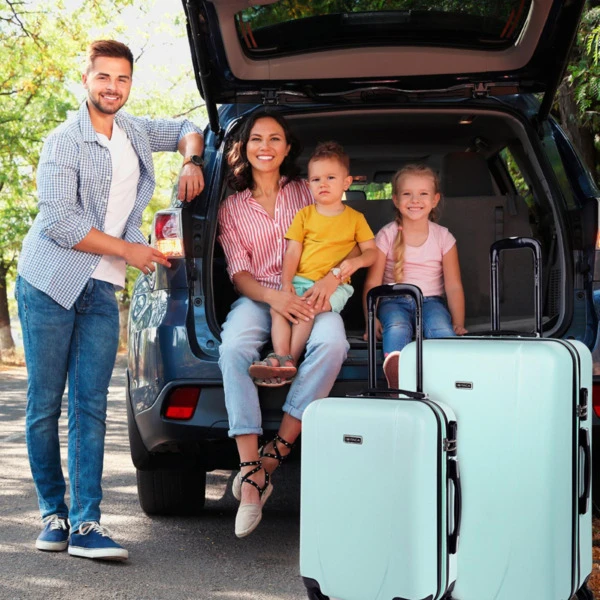 Juego De 2/3 Maletas (Cabina, Mediana Y Grande) Tiber Rigida Con Capacidad De L 2 Juego De 2/3 Maletas (Cabina, Mediana Y Grande) Tiber Rigida Con Capacidad De L - Imagen 2