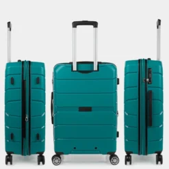 Maletas Mediana Venecia Rigida/Blanda Con Capacidad De 105 L -Bolsa De Moda verde sku 16567085 47590642 xxl