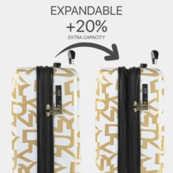 Dkny-62D Maleta 60Cm Deco Signature 18 Dkny-62D Maleta 60Cm Deco Signature -Bolsa De Moda white gold sku 16663505 30490098 xxl