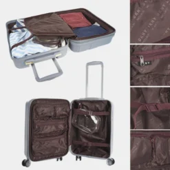 Dkny-413 Maleta Cabina City Block Dkny Dkny-413 City Block -Bolsa De Moda white silver sku 16663465 57010159 xxl