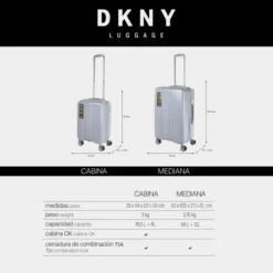Dkny-413 Maleta Cabina City Block Dkny Dkny-413 City Block -Bolsa De Moda white silver sku 16663465 57050602 xxl